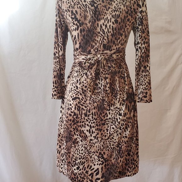 Leopard Cocktail Dress - Picture 2 of 2